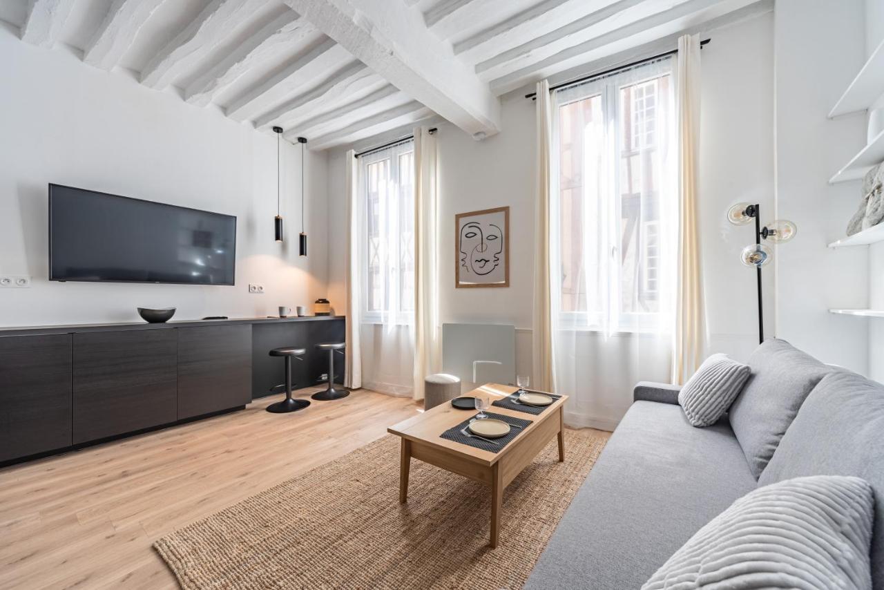 Le Vicomte De Rouen - Logement Centre - 149 Apartment Exterior photo
